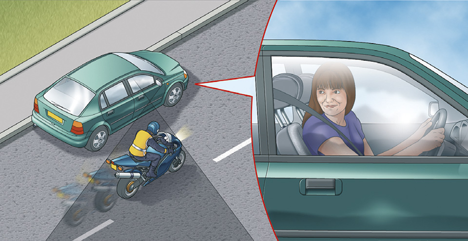 Rule 159: Check the blind spot before moving off